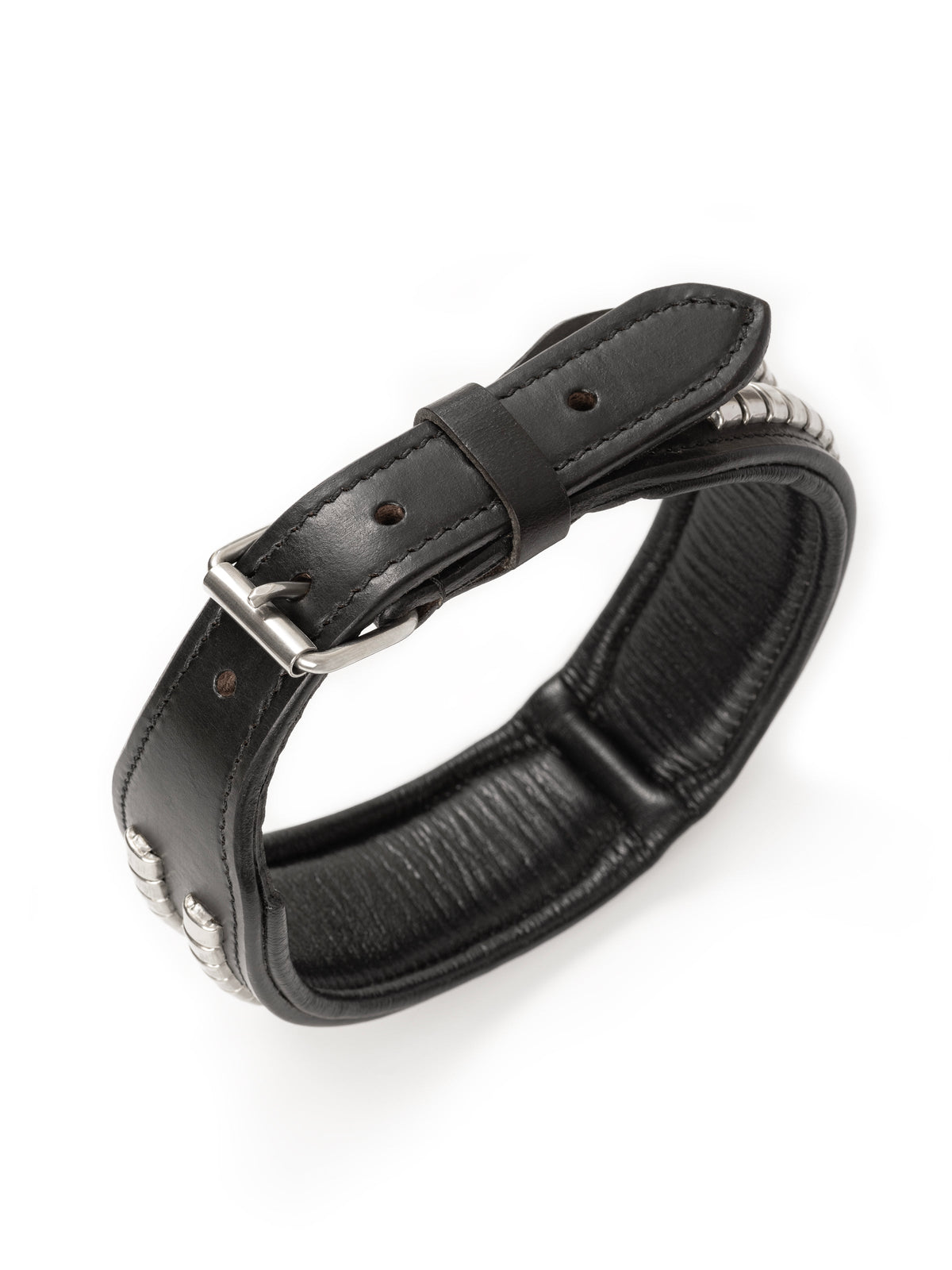 Classy Leather Bags Leather Collar with Designer Studs - AVBL MRKT (6)