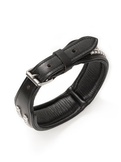 Classy Leather Bags Leather Collar with Designer Studs - AVBL MRKT (6)