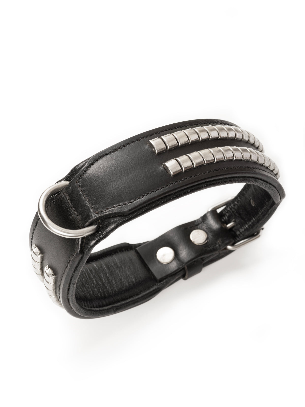 Classy Leather Bags Leather Collar with Designer Studs - AVBL MRKT (7)