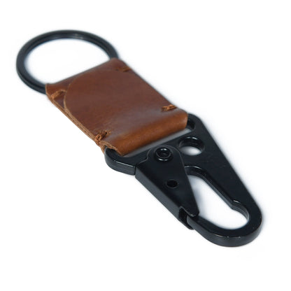 Classy Leather Bags Leather-Metal Key Ring Keychain - AVBL MRKT (2)