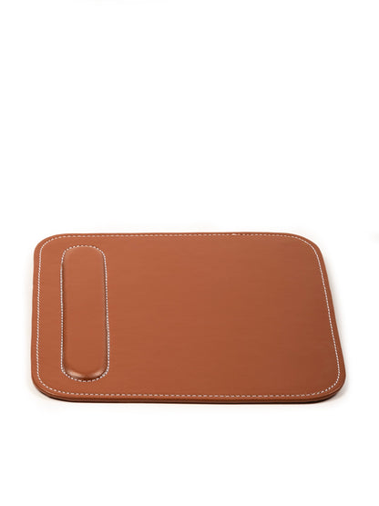 Classy Leather Bags Leather Mouse Pad with Wrist Rest (set of 2) - AVBL MRKT (3)