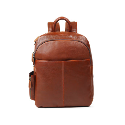 Classy Leather Bags Luxury Italian Leather Backpack, Tan - AVBL MRKT (1)