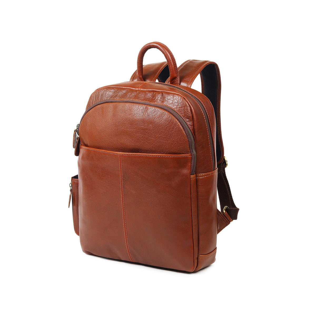Classy Leather Bags Luxury Italian Leather Backpack, Tan - AVBL MRKT (2)