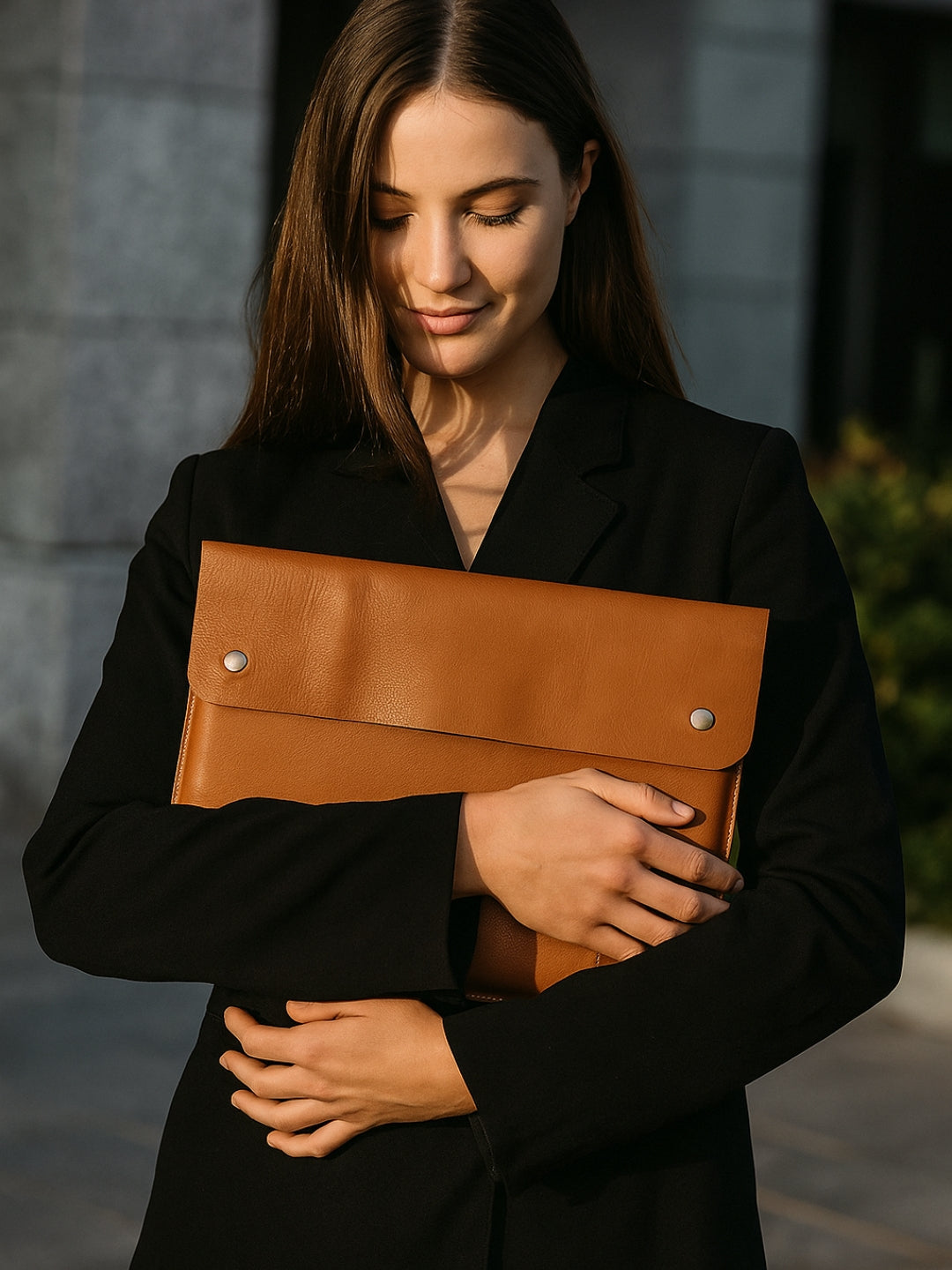 Classy Leather Bags MacBook Leather Laptop Sleeve - AVBL MRKT (3)