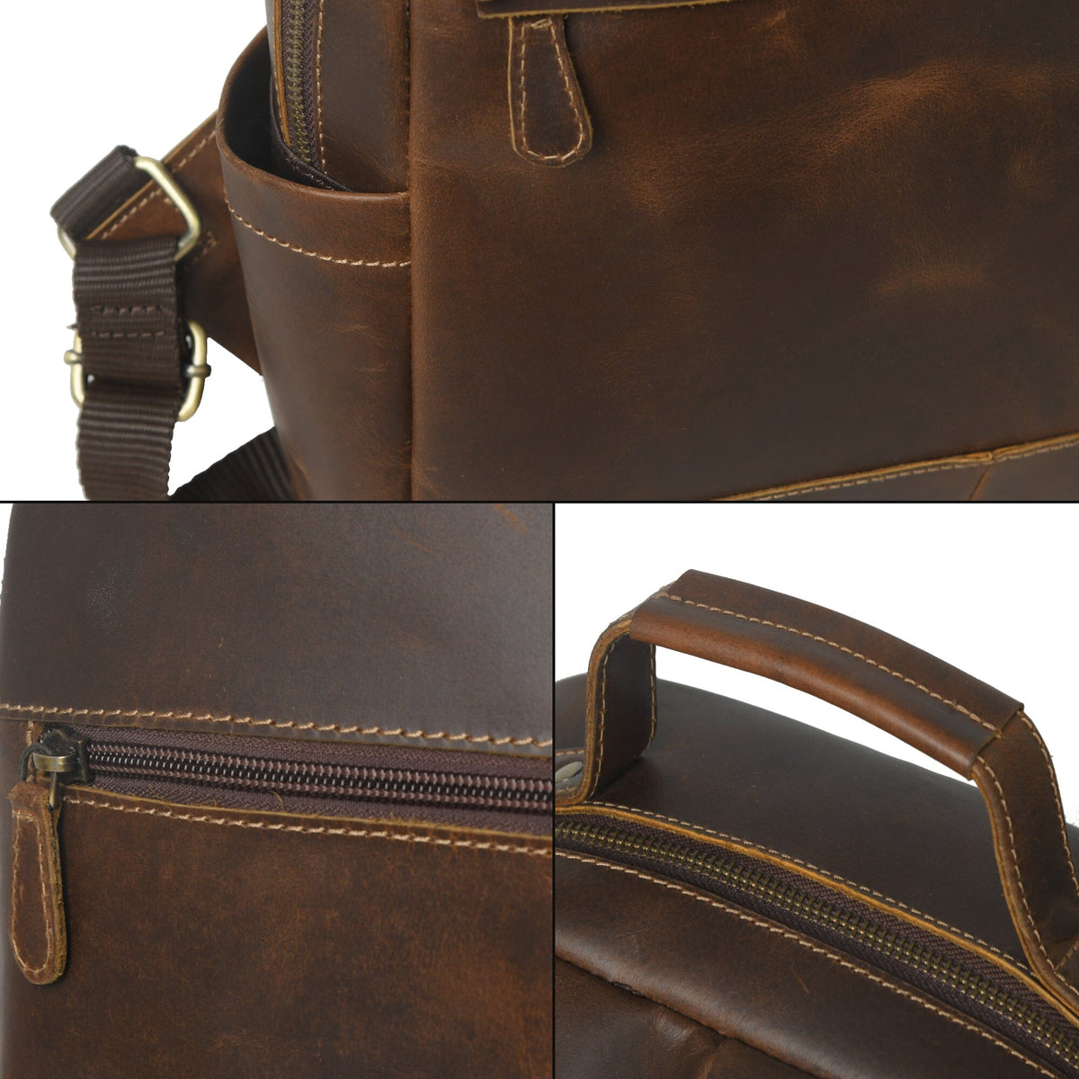 Classy Leather Bags MaheTri Cambridge Unisex Buffalo Leather Backpack - AVBL MRKT (11)