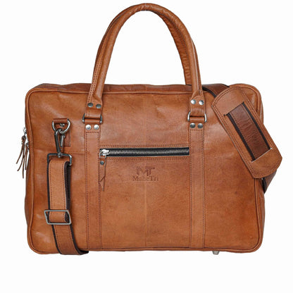 Classy Leather Bags MaheTri Executive Briefcase - AVBL MRKT (1)