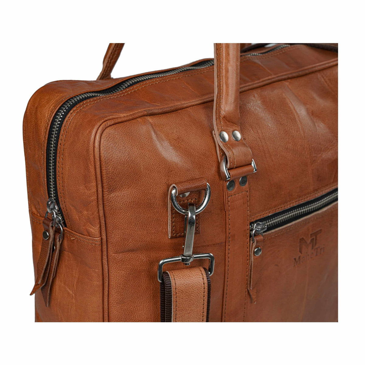 Classy Leather Bags MaheTri Executive Briefcase - AVBL MRKT (5)