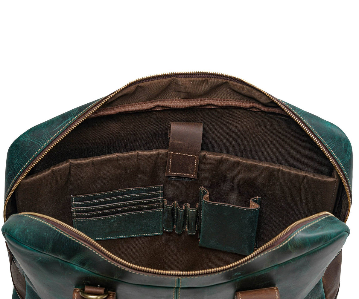 Classy Leather Bags MaheTri Jefferson Briefcase - AVBL MRKT (6)