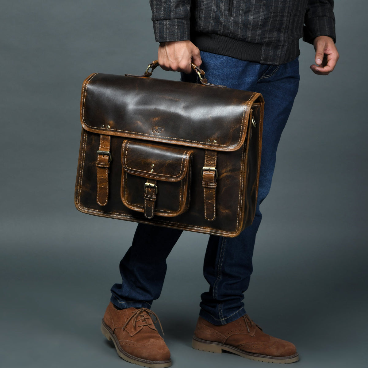 Classy Leather Bags MaheTri Old School - AVBL MRKT (3)