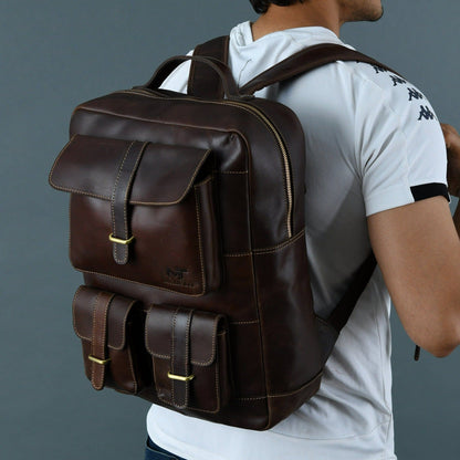 Classy Leather Bags Mahi Classic Backpack - AVBL MRKT (2)