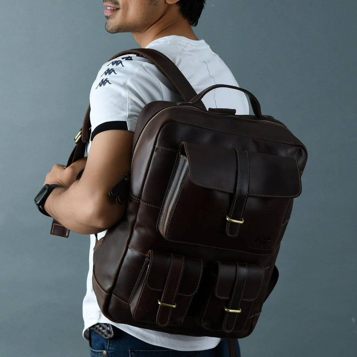Classy Leather Bags Mahi Classic Backpack - AVBL MRKT (4)