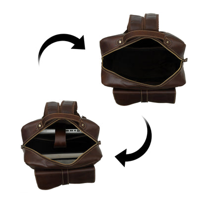 Classy Leather Bags Mahi Classic Backpack - AVBL MRKT (6)