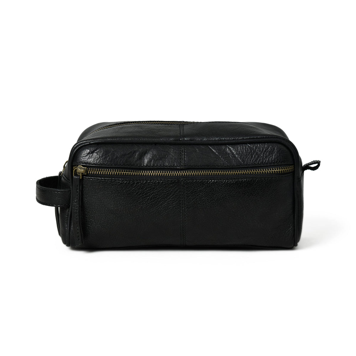 Classy Leather Bags Midnight Deluxe Toiletry Bag -Single Section - AVBL MRKT (3)