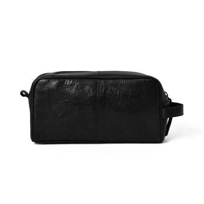 Classy Leather Bags Midnight Deluxe Toiletry Bag -Single Section - AVBL MRKT (4)