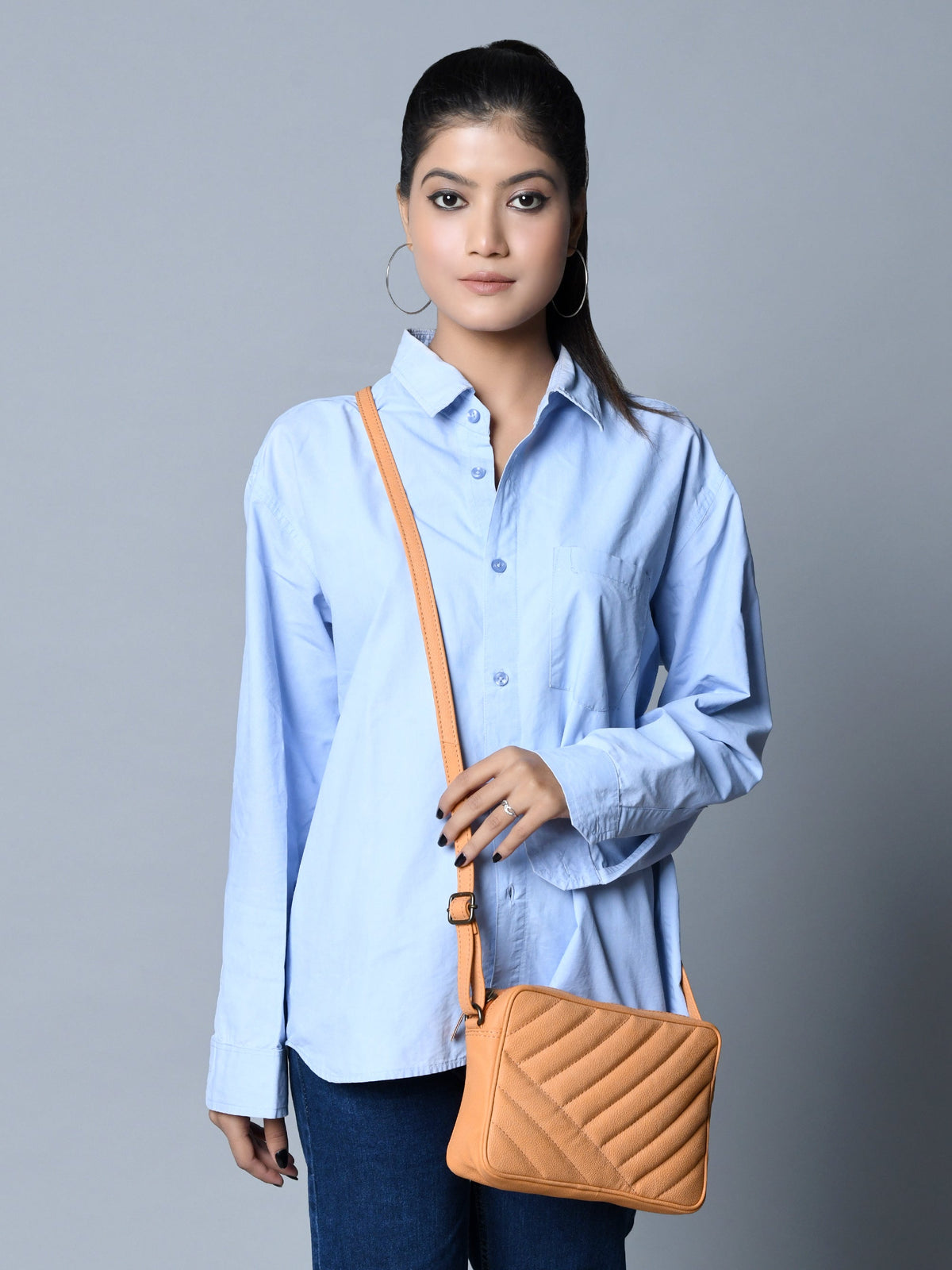 Classy Leather Bags Mini Cute Quilted Crossbody Bag - AVBL MRKT (6)