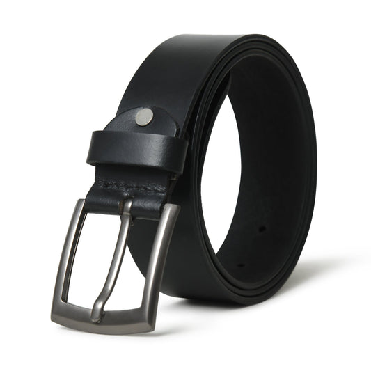 Classy Leather Bags Minimalist Black Leather Belt - AVBL MRKT (1)