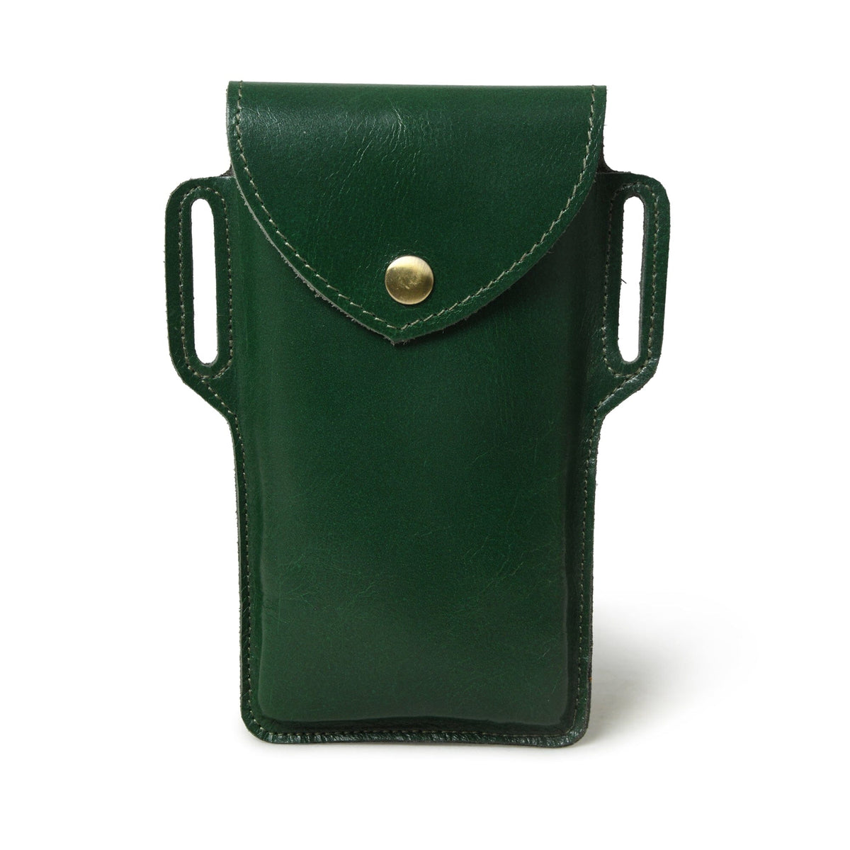 Classy Leather Bags Mobile Holster Case- Green - AVBL MRKT (1)
