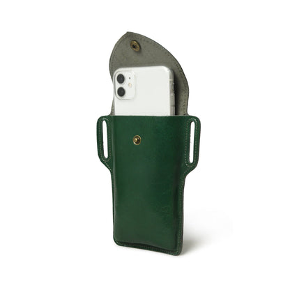 Classy Leather Bags Mobile Holster Case- Green - AVBL MRKT (3)
