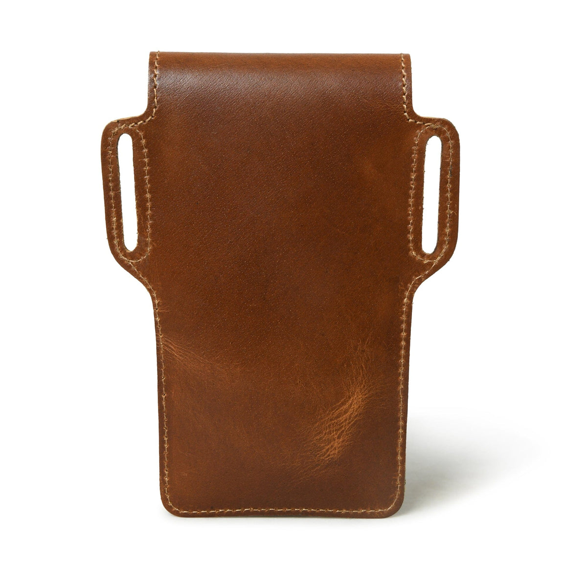 Classy Leather Bags Mobile Holster Case- Tan Brown - AVBL MRKT (4)