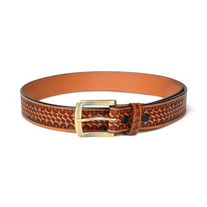 Classy Leather Bags Modern Western Leather Belt - AVBL MRKT (5)