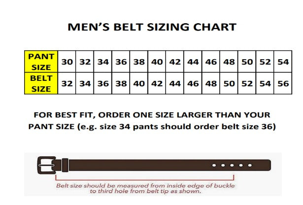 Classy Leather Bags Modern Western Leather Belt - AVBL MRKT (7)