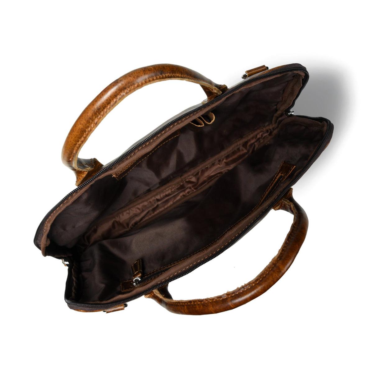 Classy Leather Bags Modernist Leather Laptop Bag-Dark Brown - AVBL MRKT (5)