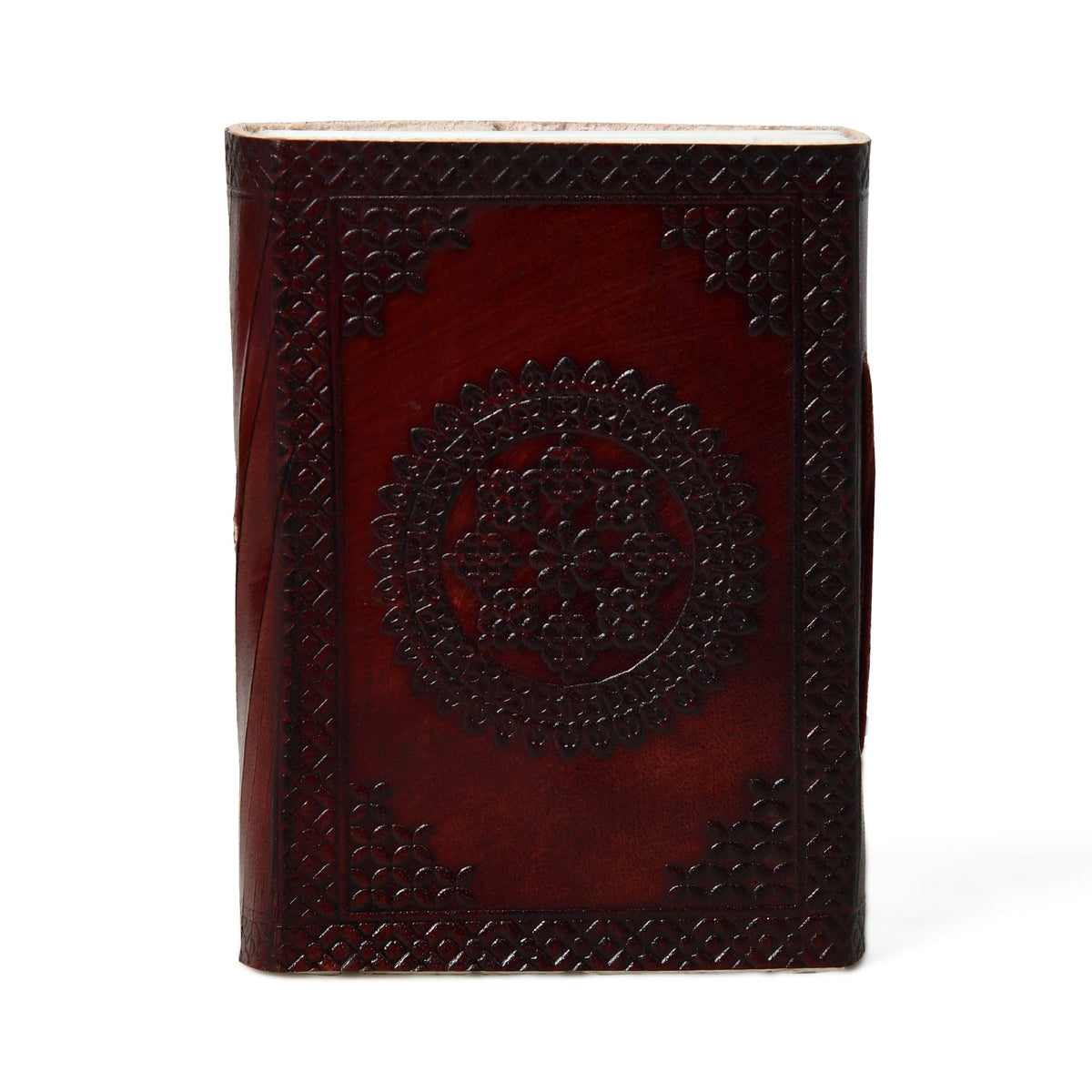Classy Leather Bags Nature's Wisdom Leather Journal - AVBL MRKT (4)