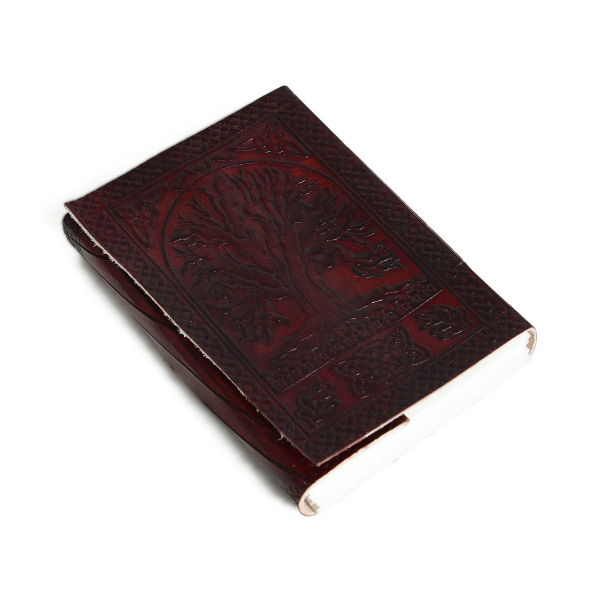 Classy Leather Bags Nature's Wisdom Leather Journal - AVBL MRKT (5)