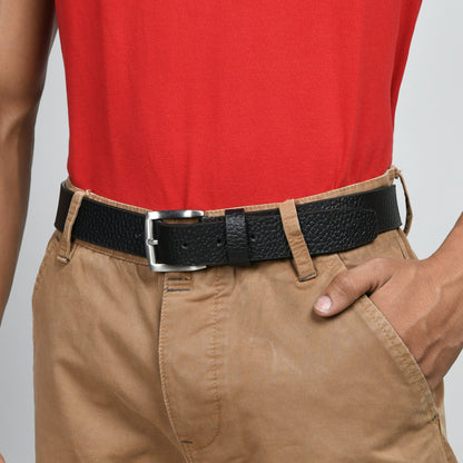 Classy Leather Bags Nexus Black Leather Belt - AVBL MRKT (2)