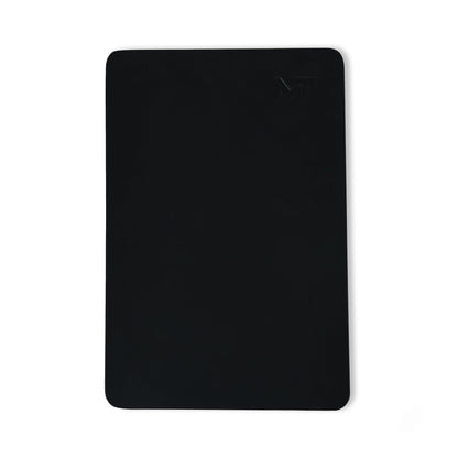 Classy Leather Bags Noir Opulence Black Leather Desk Mat + Mouse Pad - AVBL MRKT (3)