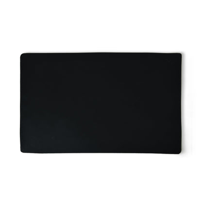 Classy Leather Bags Noir Opulence Black Leather Desk Mat + Mouse Pad - AVBL MRKT (5)