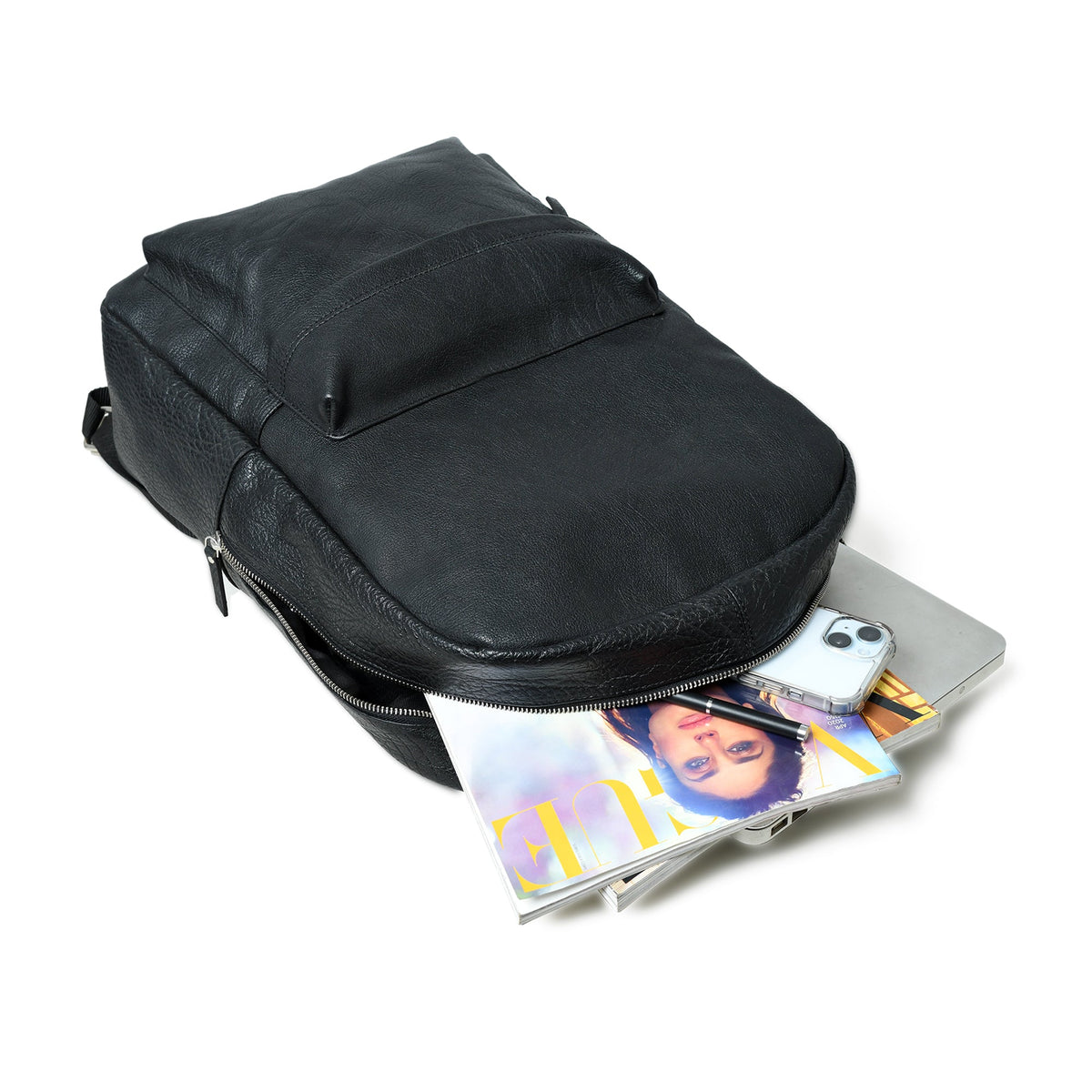Classy Leather Bags NoirTrek Leather Backpack 1.0 - AVBL MRKT (6)