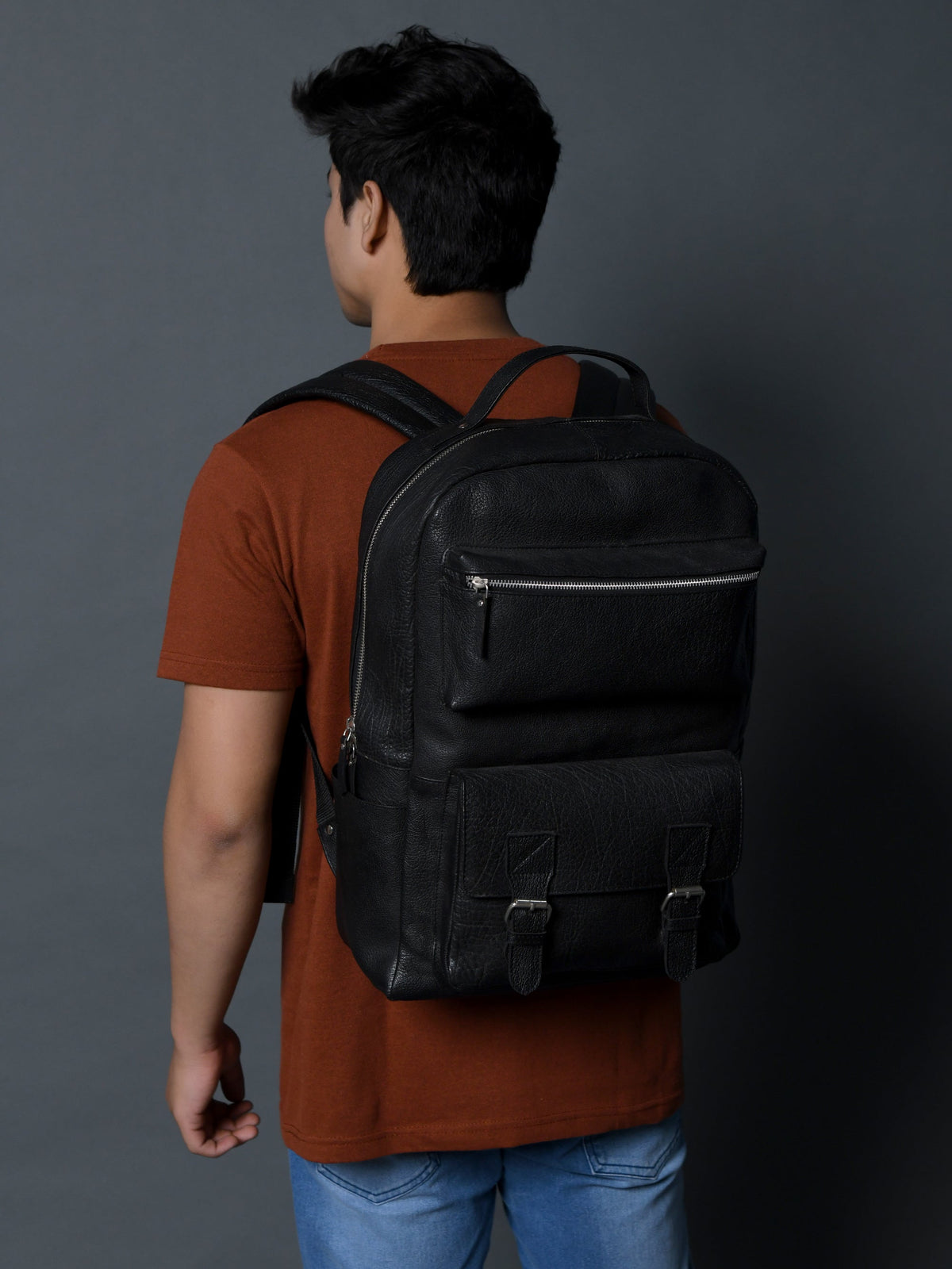 Classy Leather Bags NoirTrek Leather Backpack 2.0 - AVBL MRKT (8)