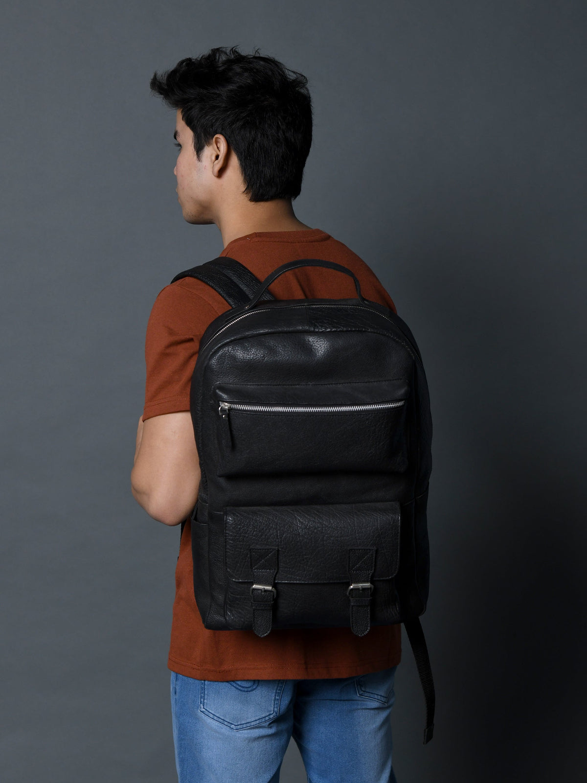 Classy Leather Bags NoirTrek Leather Backpack 2.0 - AVBL MRKT (9)