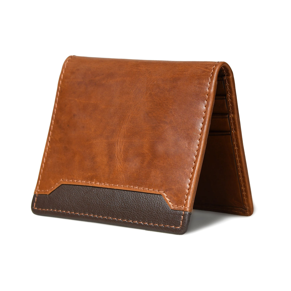 Classy Leather Bags Nutmeg Card Holder - AVBL MRKT (4)