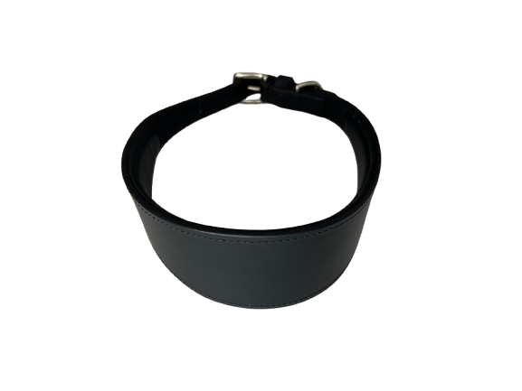 Classy Leather Bags Oval Leather Dog Collar - Tan - AVBL MRKT (6)