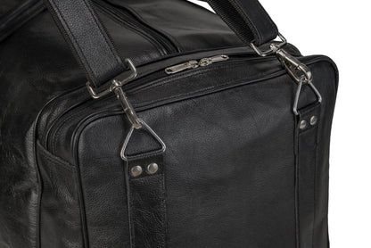 Classy Leather Bags Oversized Weekender Duffel Black - AVBL MRKT (6)