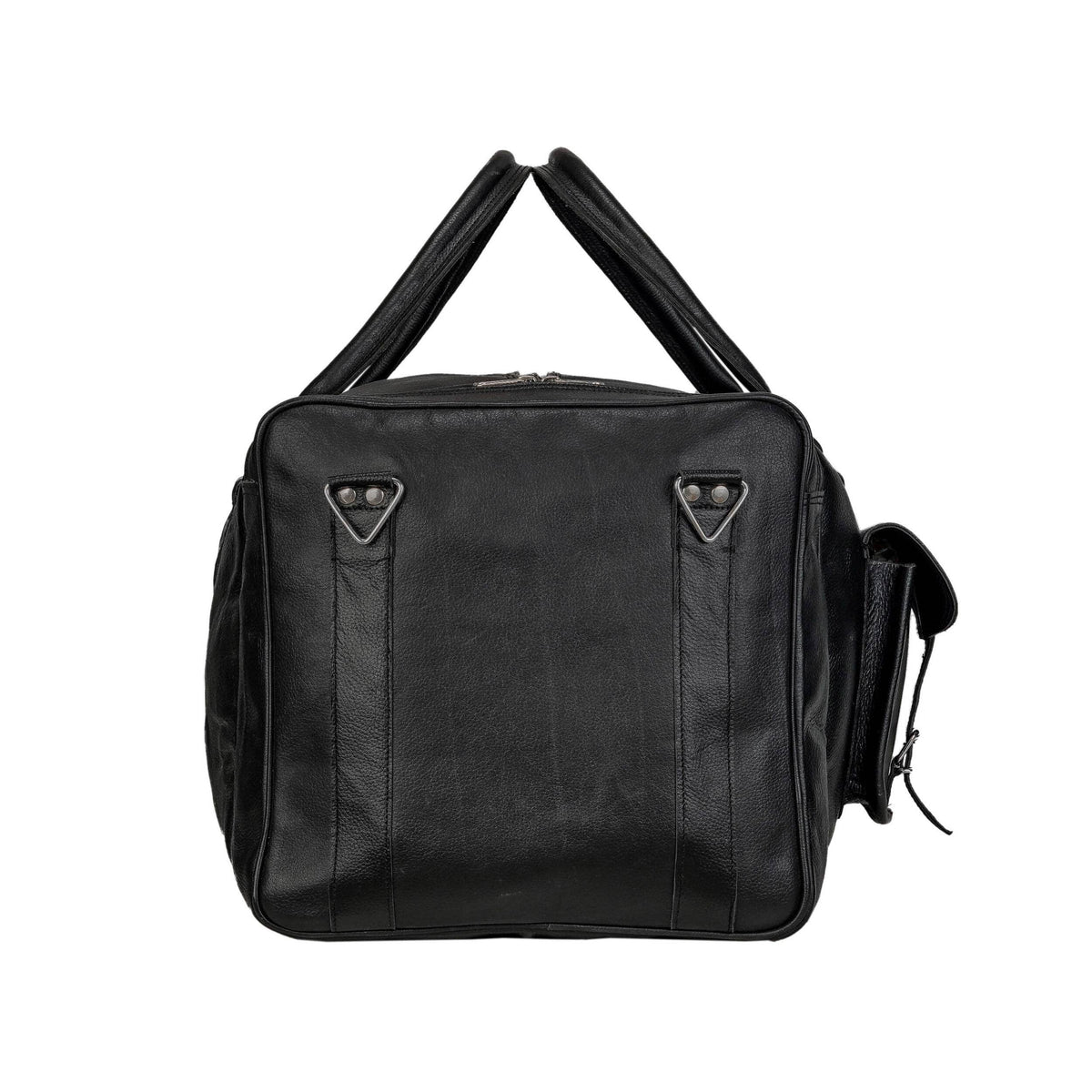 Classy Leather Bags Oversized Weekender Duffel Black - AVBL MRKT (9)