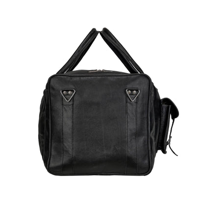 Classy Leather Bags Oversized Weekender Duffel Black - AVBL MRKT (9)