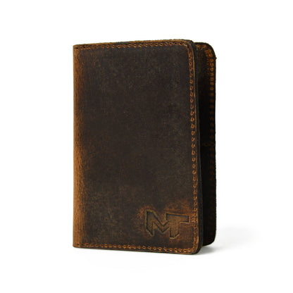 Classy Leather Bags Passport Plus Leather Cover - Brown - AVBL MRKT (1)