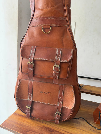 Classy Leather Bags Personalized Leather Guitar Case - AVBL MRKT (16)