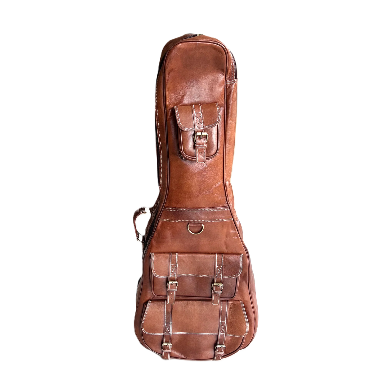 Classy Leather Bags Personalized Leather Guitar Case - AVBL MRKT (4)