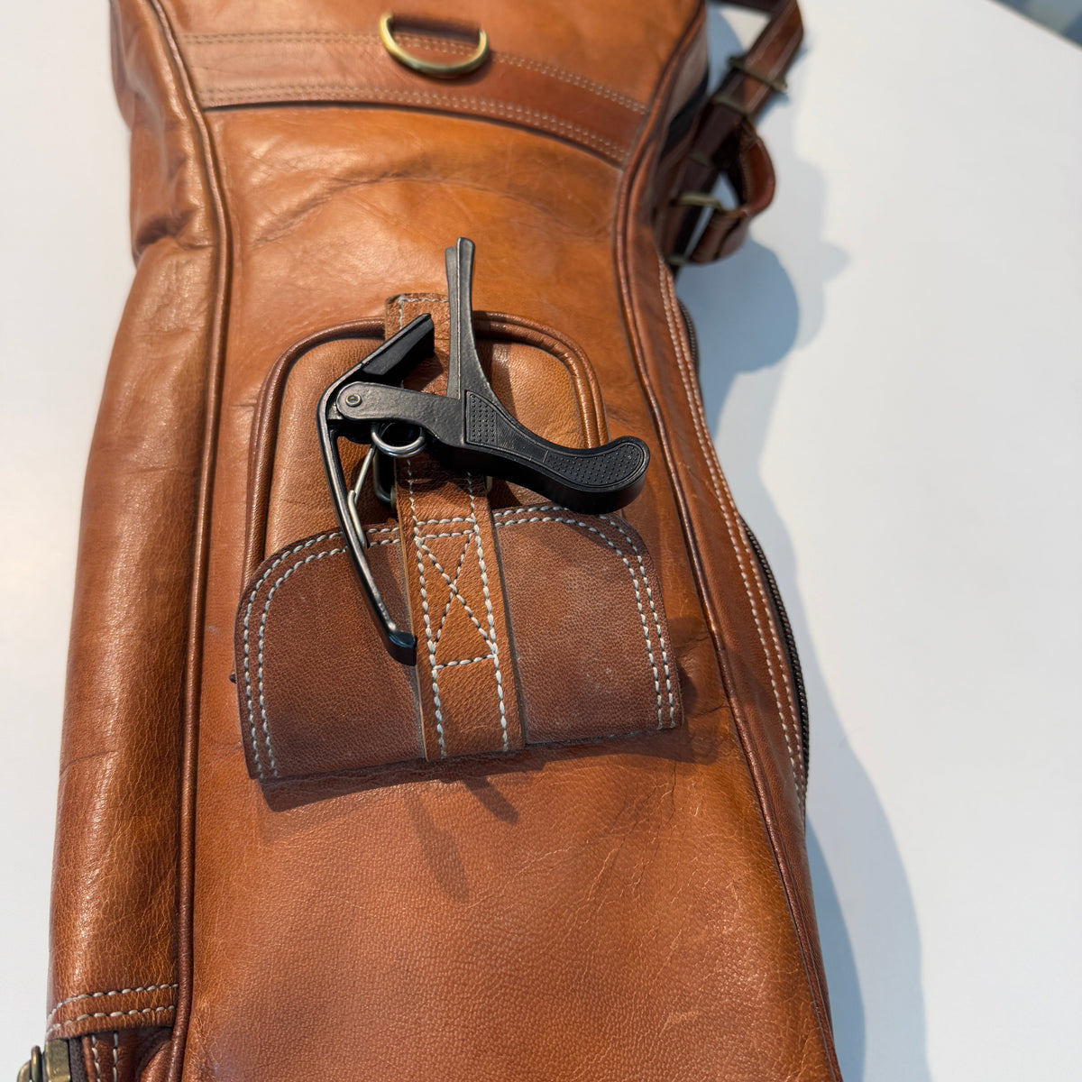 Classy Leather Bags Personalized Leather Guitar Case - AVBL MRKT (8)