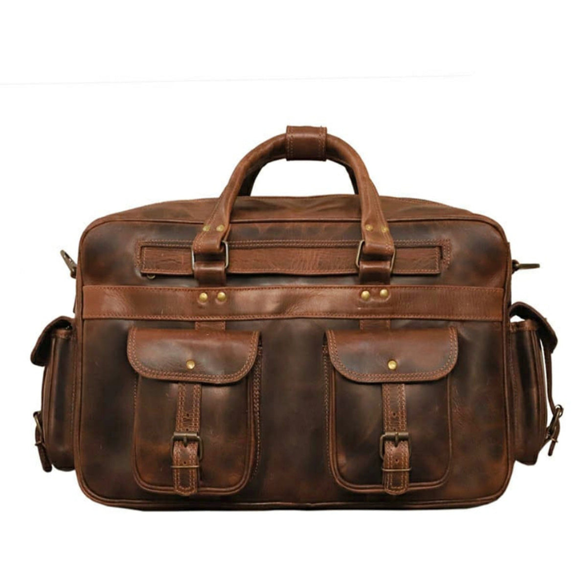 Classy Leather Bags Pilot Business Briefcase - AVBL MRKT (4)