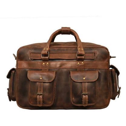 Classy Leather Bags Pilot Business Briefcase - AVBL MRKT (4)