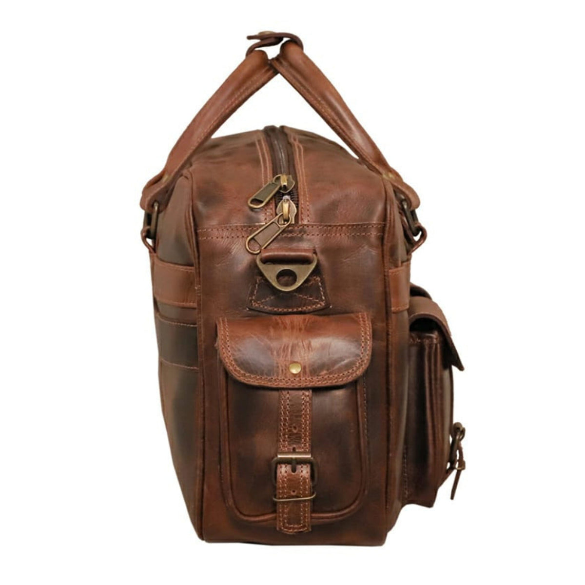 Classy Leather Bags Pilot Business Briefcase - AVBL MRKT (7)