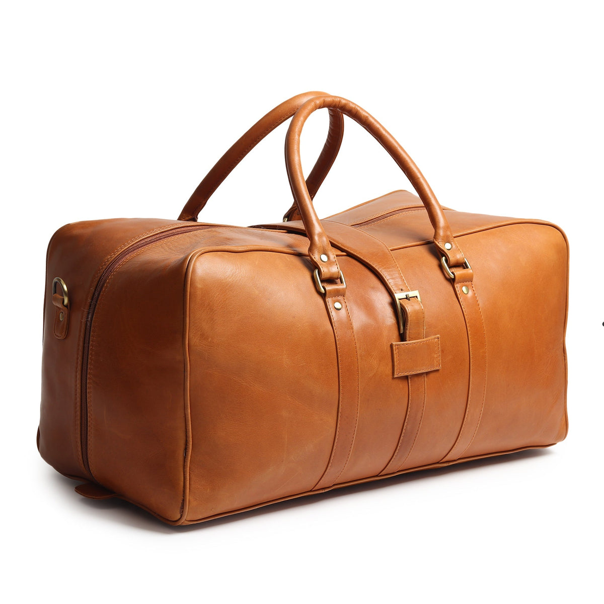 Classy Leather Bags Port Blair Leather Duffle Travel Bag - AVBL MRKT (4)