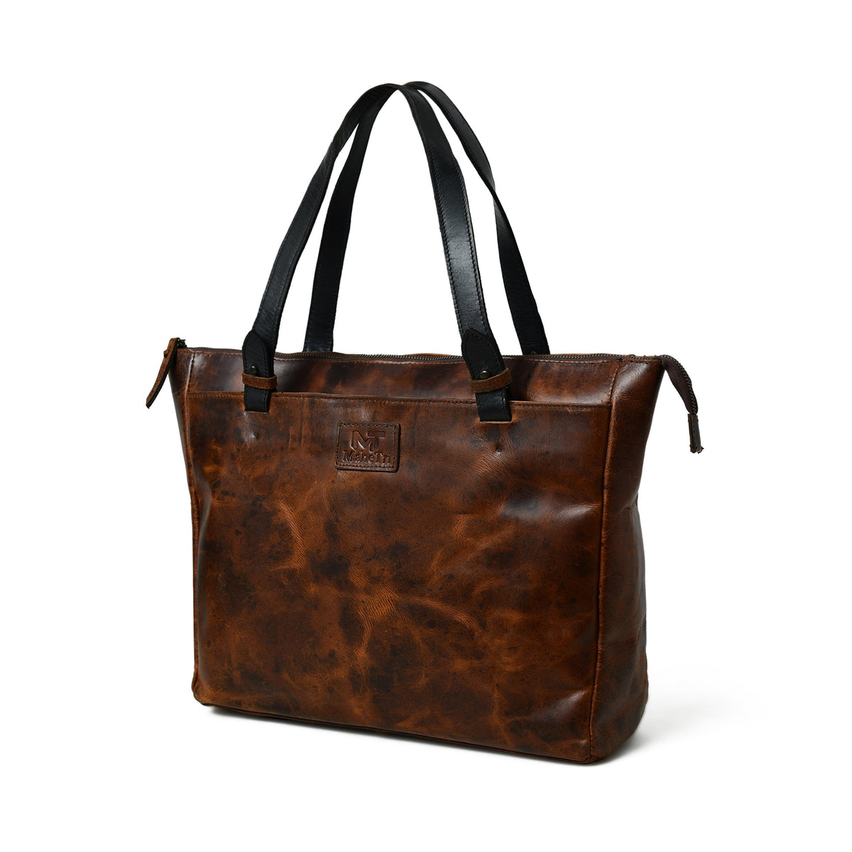 Classy Leather Bags Portland Leather Tote with Zipper - AVBL MRKT (1)