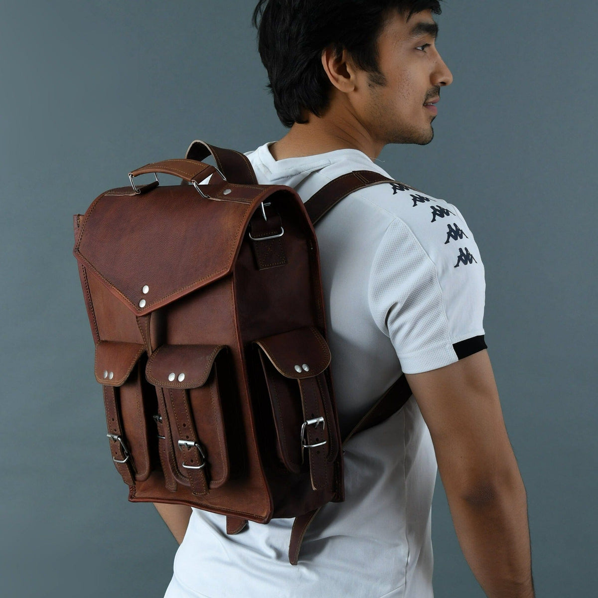 Classy Leather Bags Pre-Historic Convertible Backpack - AVBL MRKT (2)