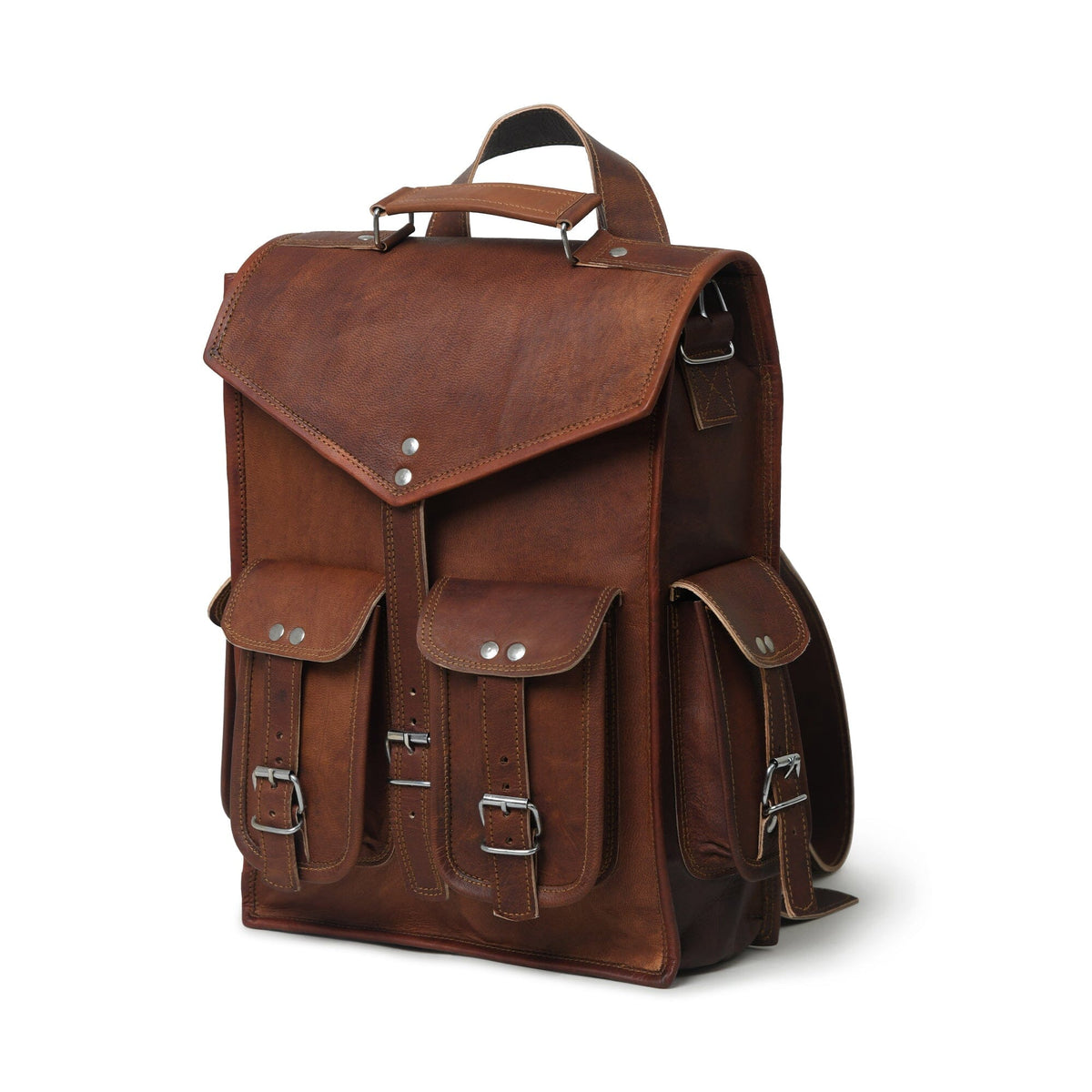 Classy Leather Bags Pre-Historic Convertible Backpack - AVBL MRKT (3)
